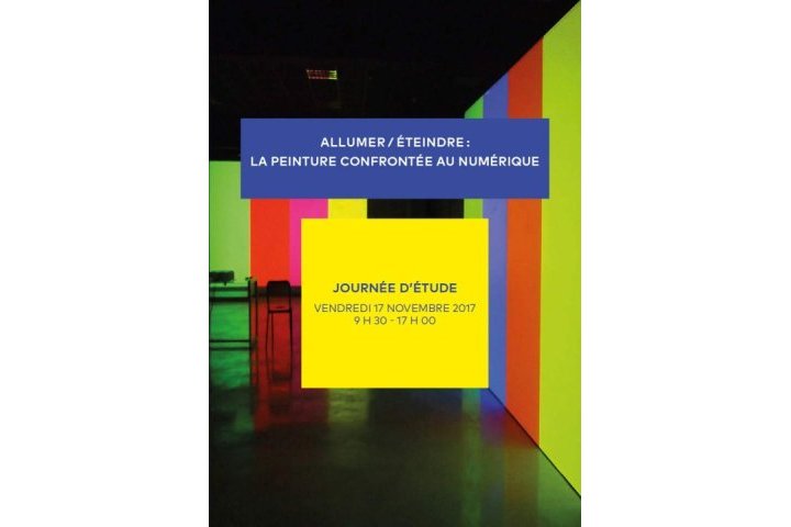 Allumer/éteindre : la peinture confrontée au numérique